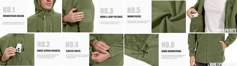 men tactical jacket